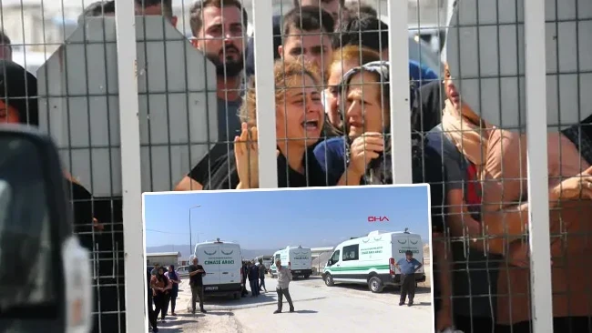 Riyad'daki yangında hayatlarını kaybetmişlerdi: 4 işçinin cenazesi Hatay'a getirildi