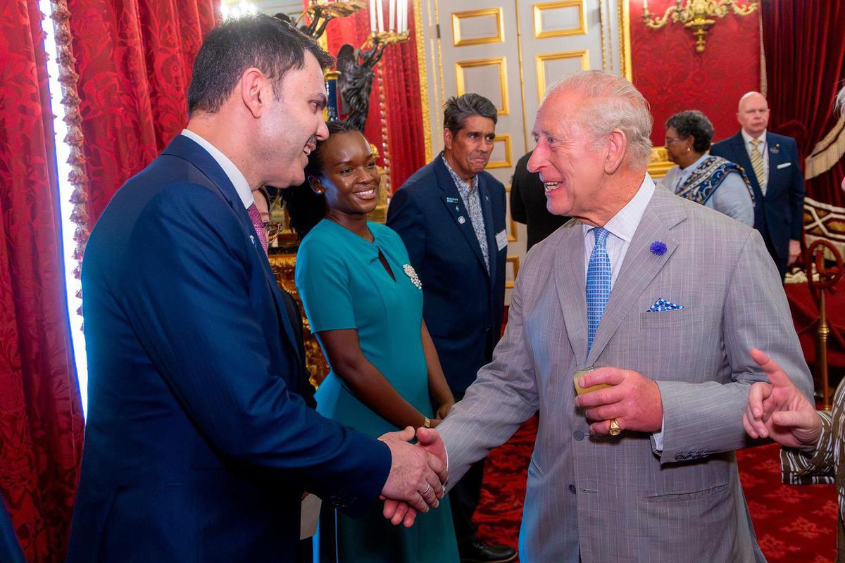Bakan Kurum, Londra'da Kral Charles'ın ev sahipliğindeki resepsiyona katıldı