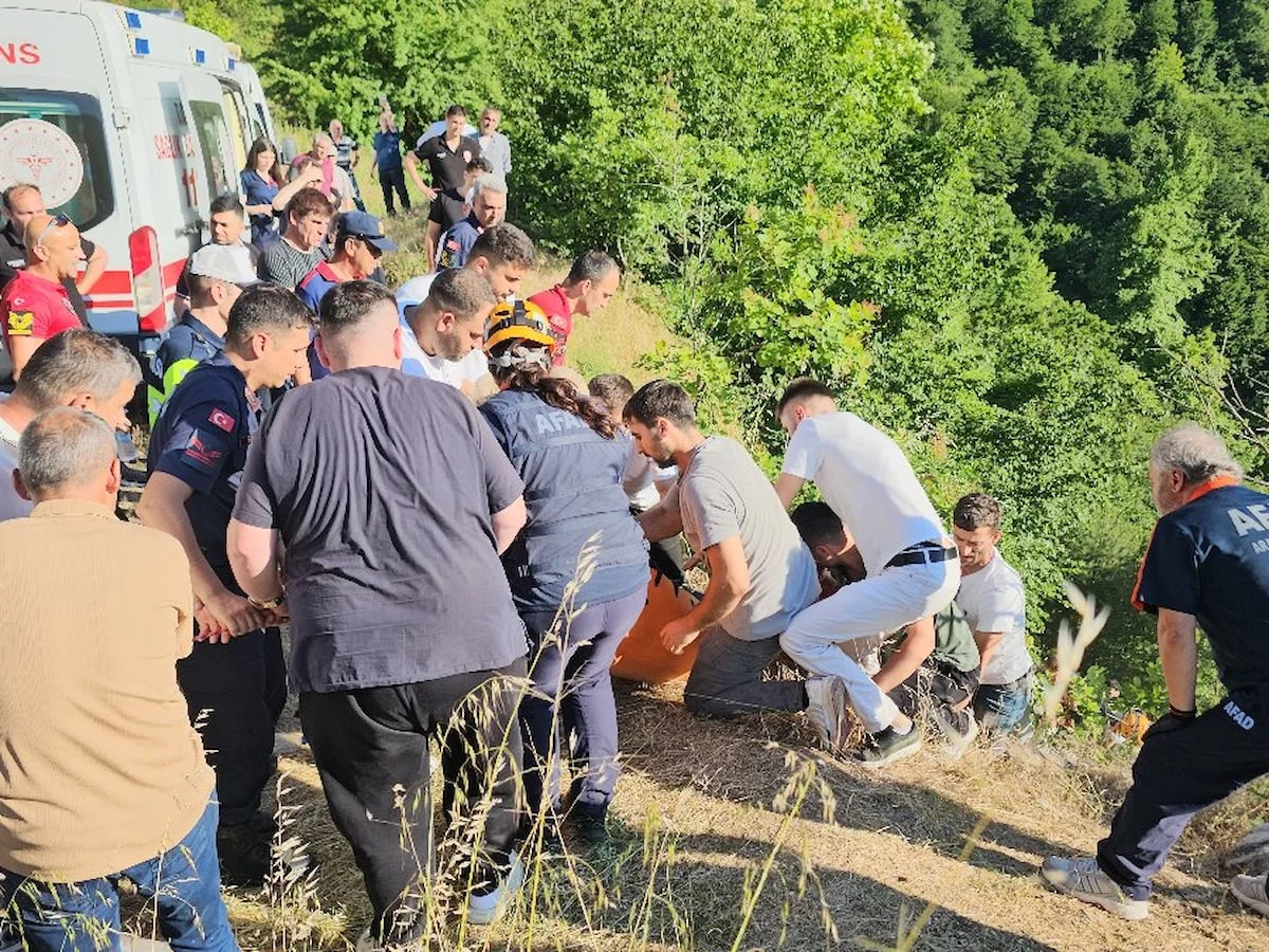 Zonguldak'ta şelaleye giren genç hayatını kaybetti