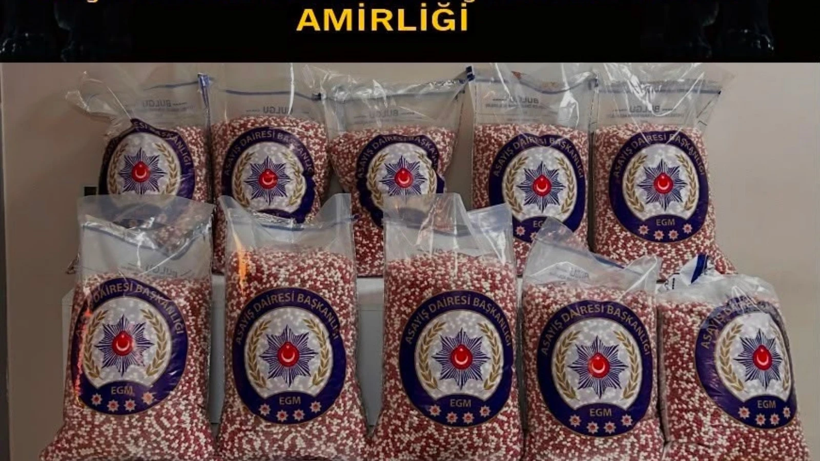 İzmir’de 280 bin sentetik ecza ele geçirildi; 3 gözaltı