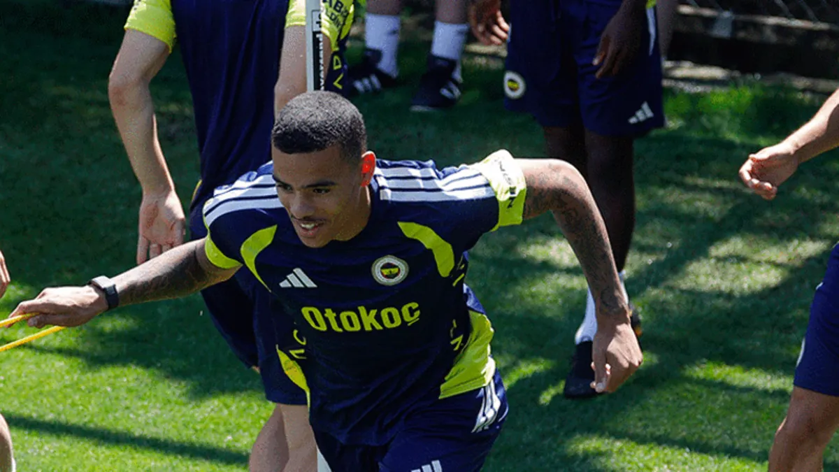 Mason Greenwood, Fenerbahçe'de ilk antrenmanına çıktı