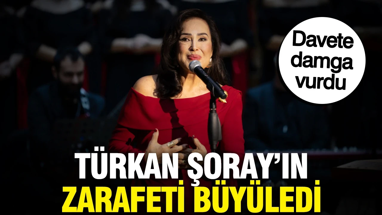 Türkan Şoray’ın zarafeti büyüledi: Davete damga vurdu