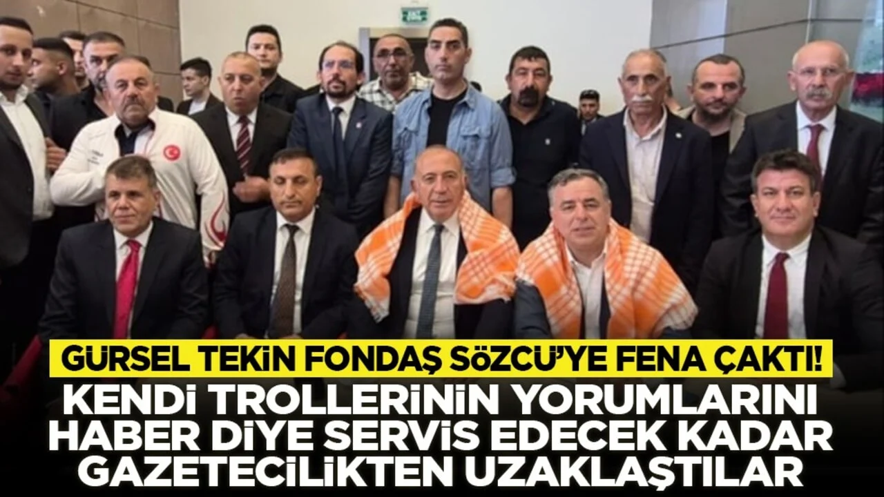 Gürsel Tekin fondaş Sözcü’ye fena çaktı! “Kendi trollerinin yorumlarını haber diye servis edecek kadar gazetecilikten uzaklaştılar”