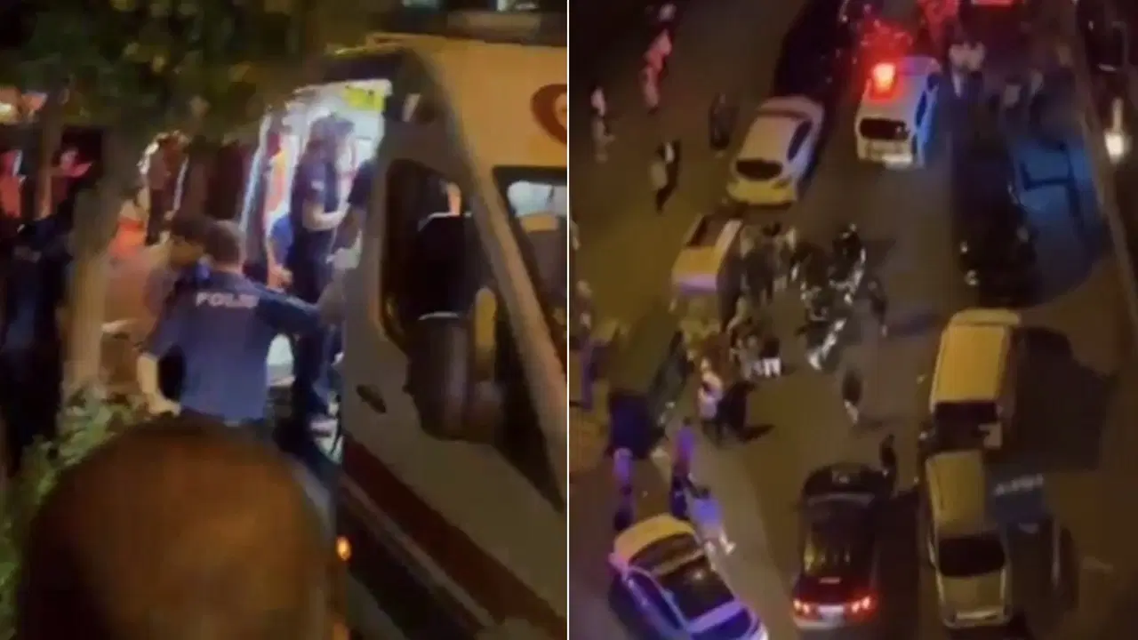 Esenler'de eşiyle kavga etti: Polisten kaçmaya çalışırken pencereden düştü