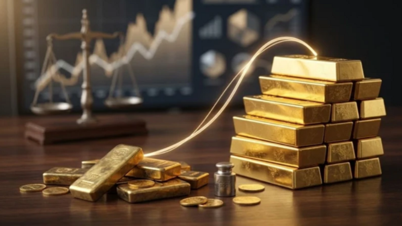 JP Morgan altın fiyatları için yıl sonu hedefini değiştirdi