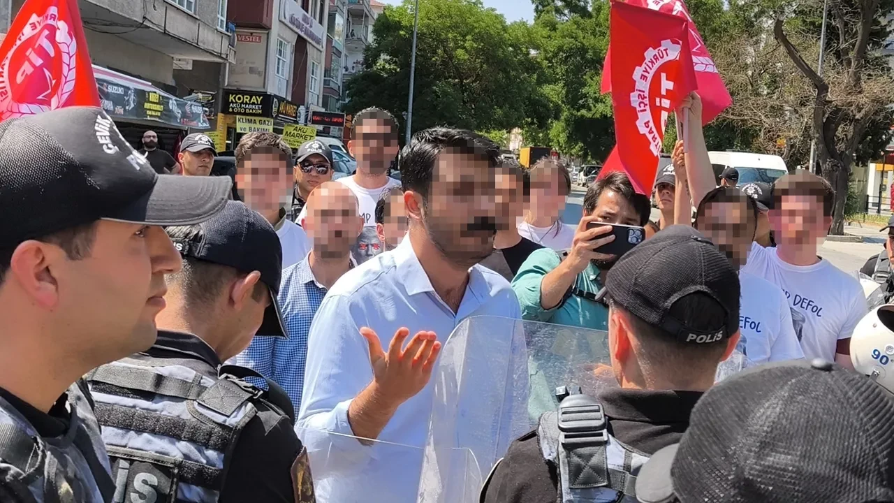 Ankara'da NATO karşıtı eyleme polis müdahalesi