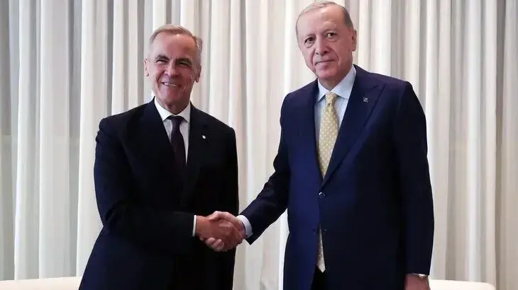 Cumhurbaşkanı Erdoğan, Kanada Başbakanı Carney ile görüştü