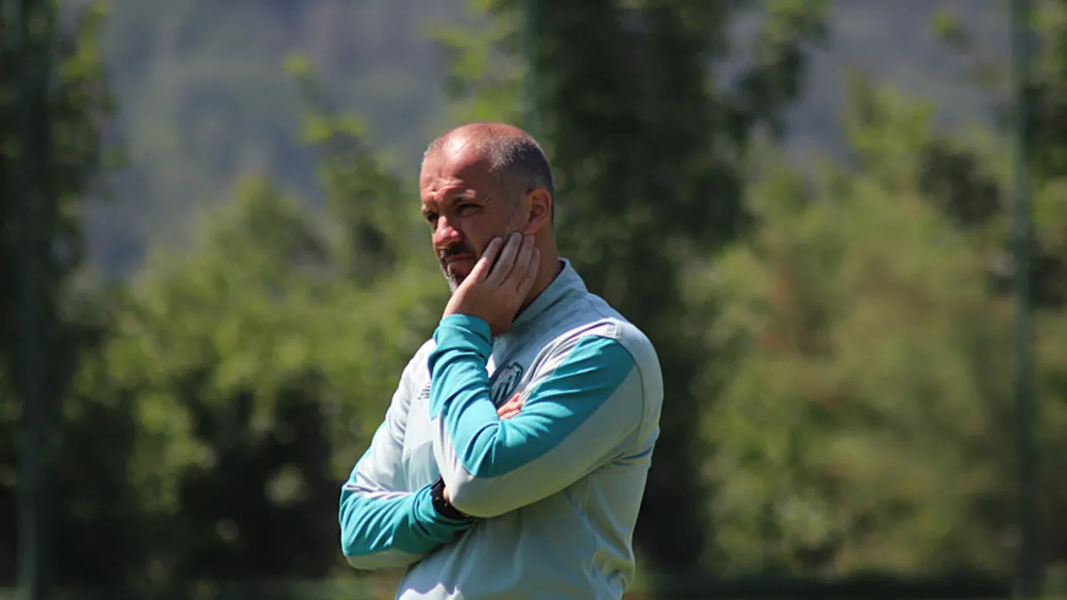 Bursaspor Teknik Direktörü Mustafa Er: Hedefimiz Süper Lig'e çıkmak