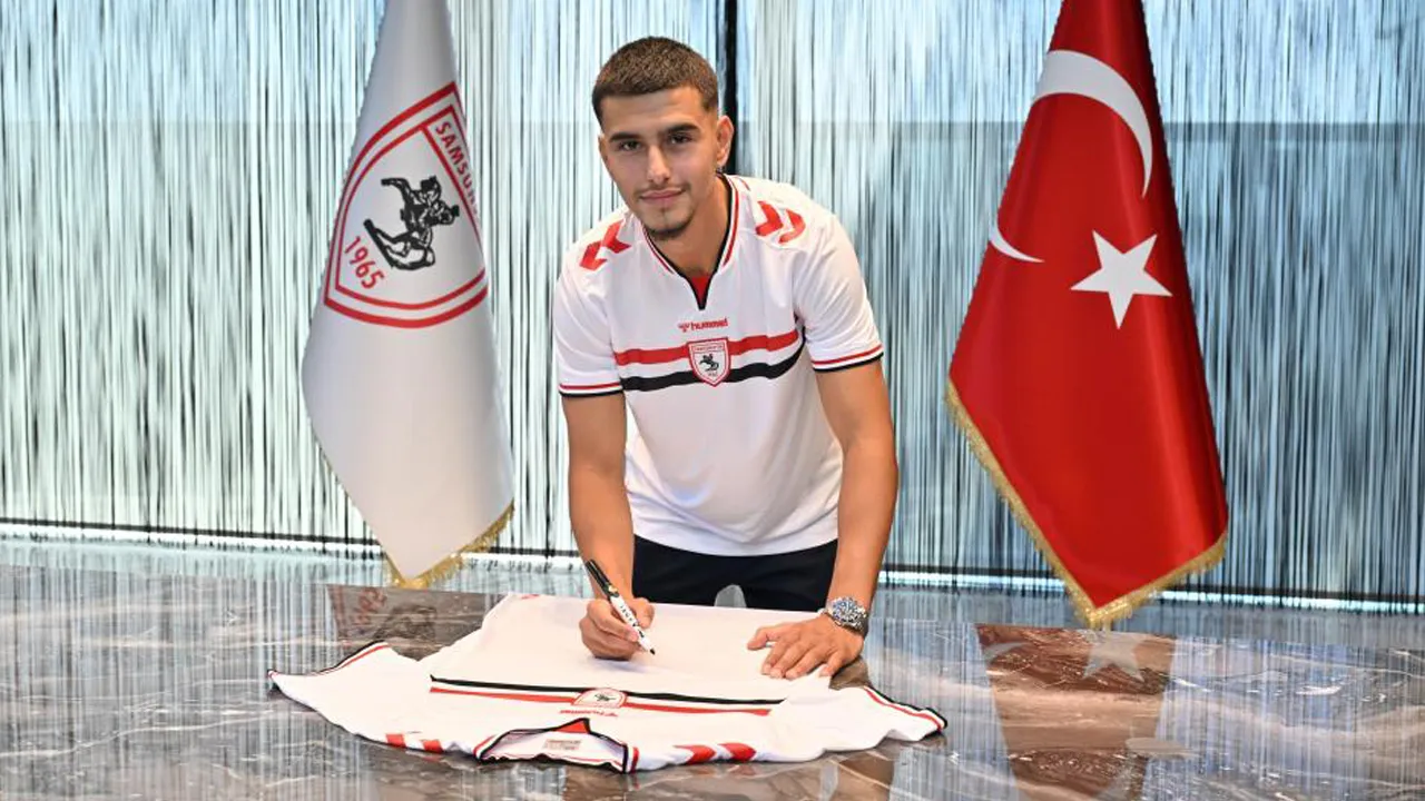 Samsunspor'da transfer: Ailemize hoş geldin