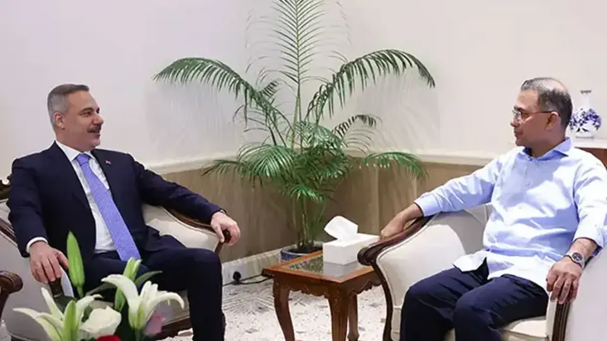 Dışişleri Bakanı Hakan Fidan, Bangladeş Başbakanı Rahman ile görüştü