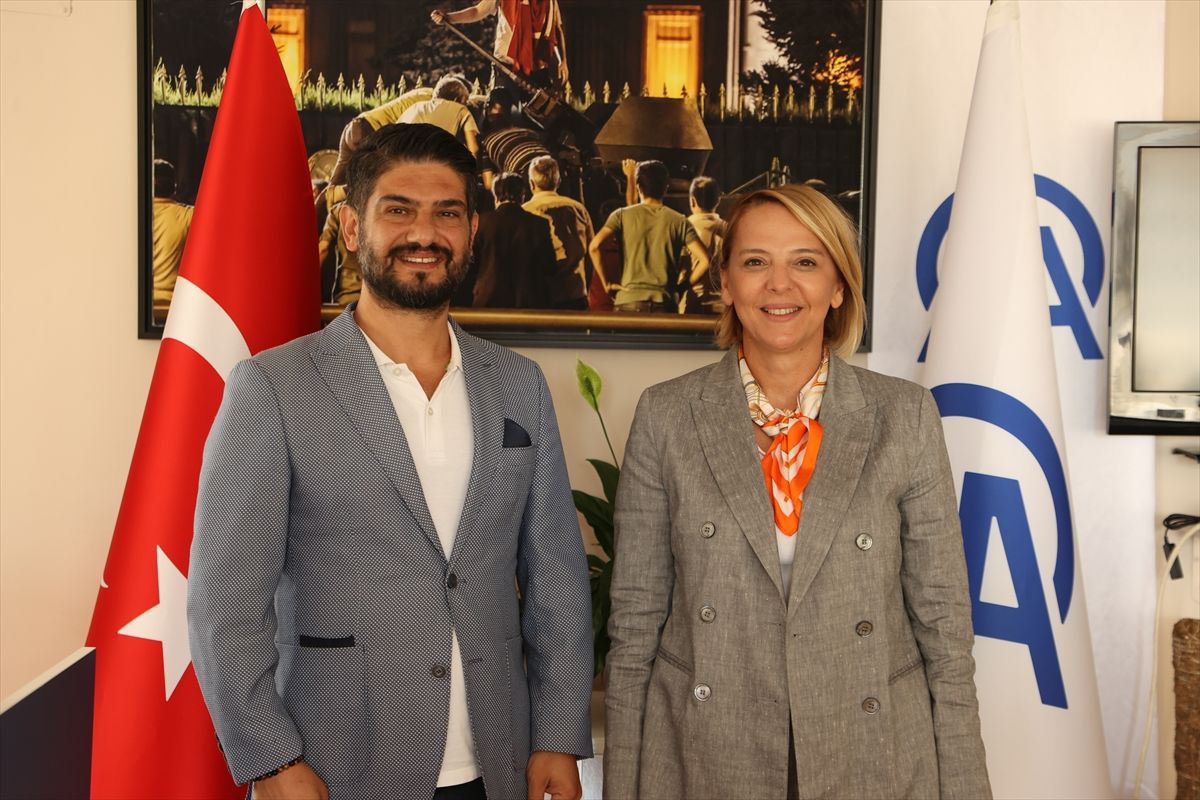 ATSO başkan adayı iş insanı Hatice Öz'den AA Antalya Bölge Müdürlüğüne ziyaret