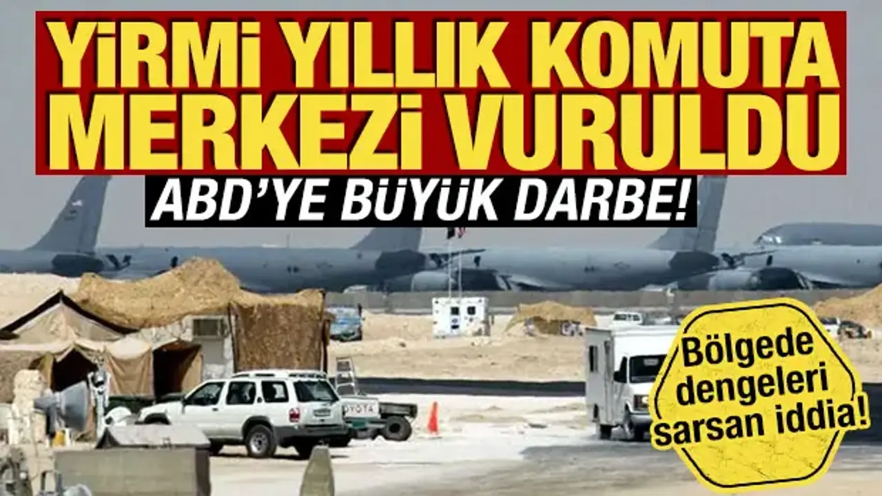 Bölgede dengeleri sarsan iddia! Yirmi yıllık komuta merkezi vuruldu