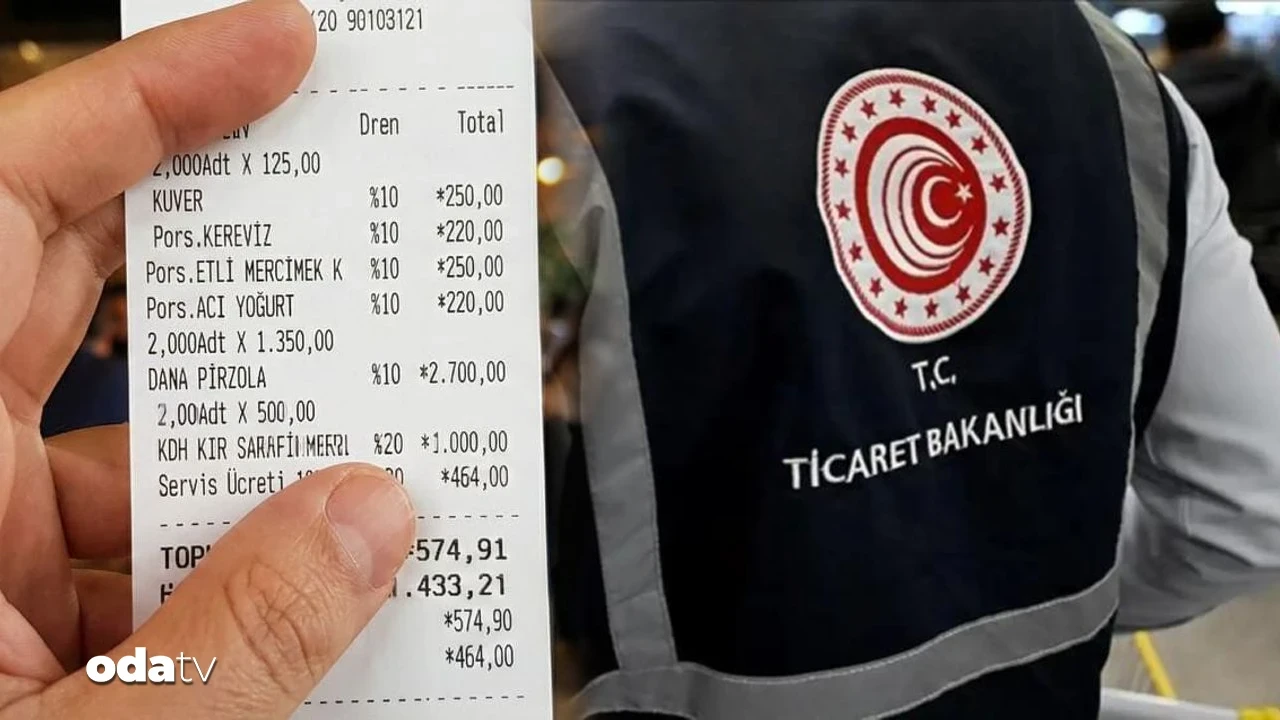 Restoranda 'servis ücreti' şoku: Yarım milyonu aşan ceza