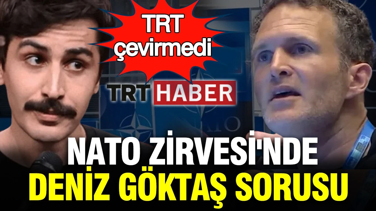 TRT canlı yayında o ifadeleri çevirmedi: NATO Zirvesi'nde Deniz Göktaş detayı