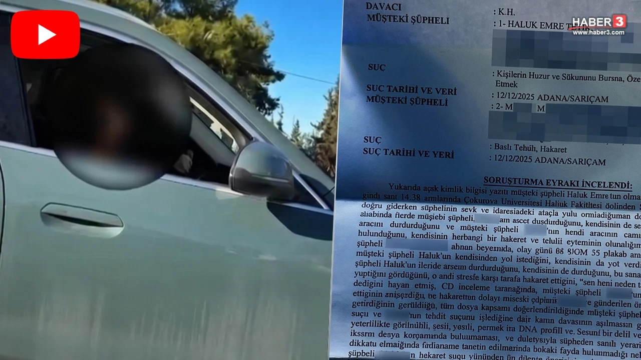 Trafikte hakaret yağdıran şüpheli kadın, çocuk doktoru çıktı!