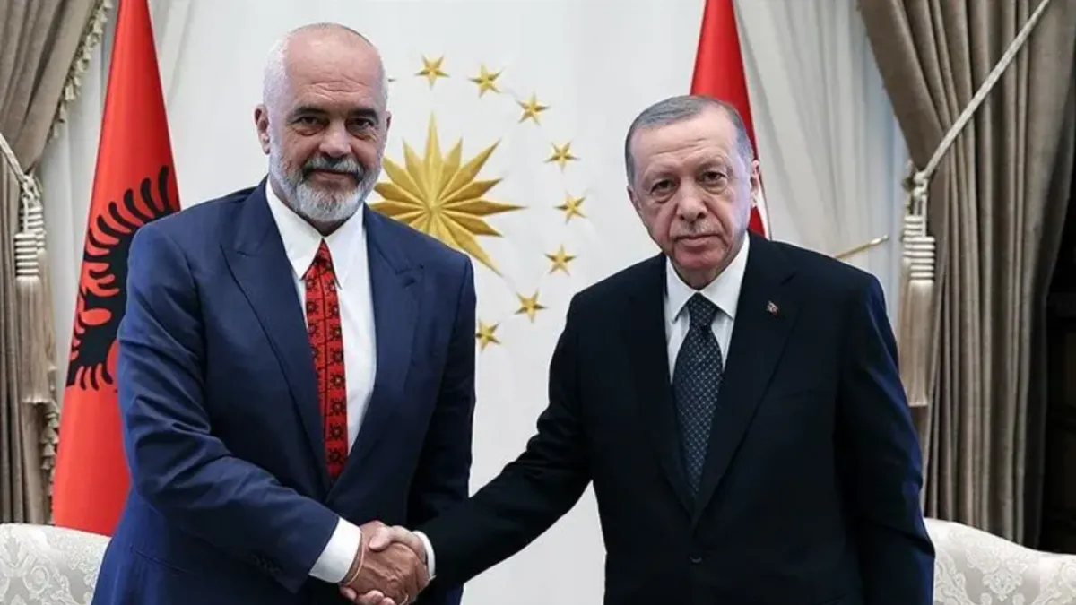 İletişim Başkanlığından Arnavutluk Başbakanı Rama'nın kabulüne ilişkin açıklama