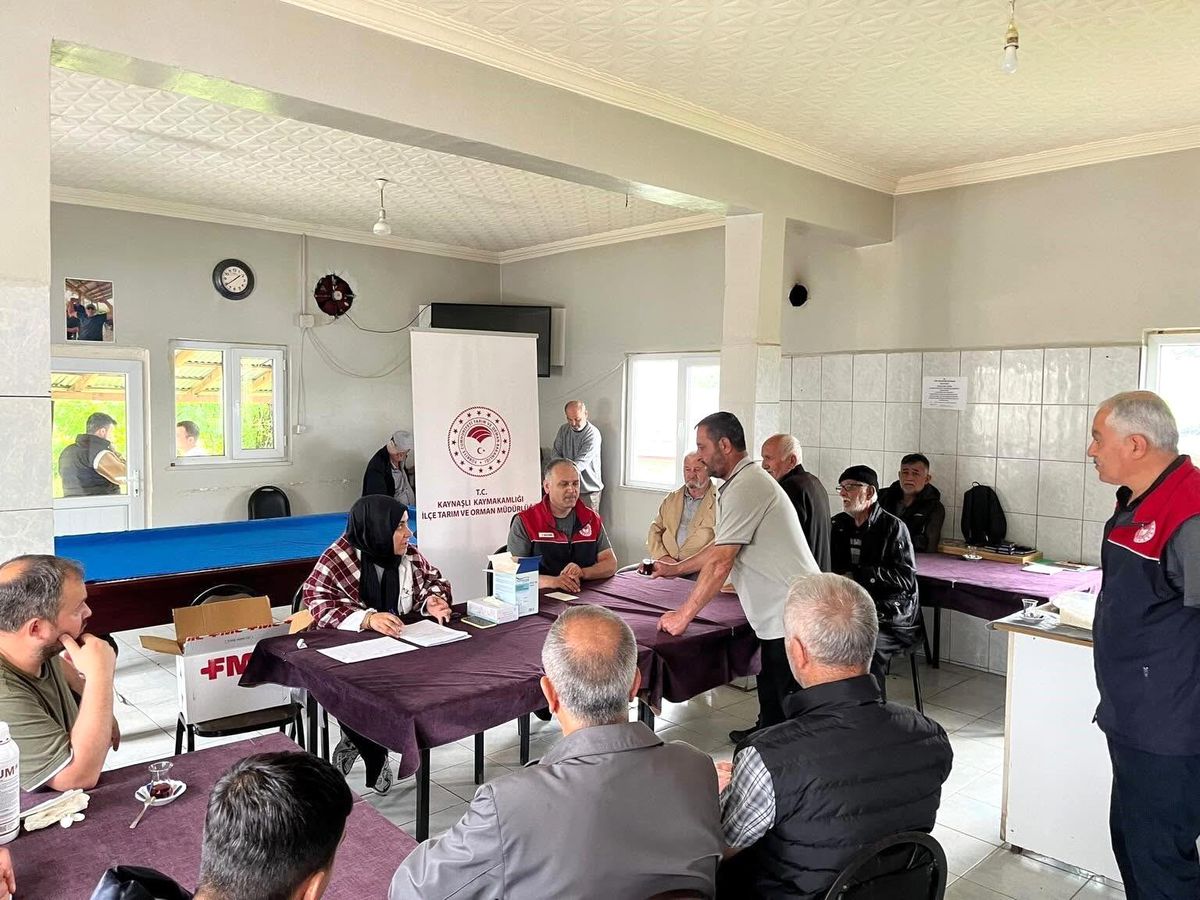 Tarımsal üretimin sürdürülebilirliği için üreticilerle buluşma