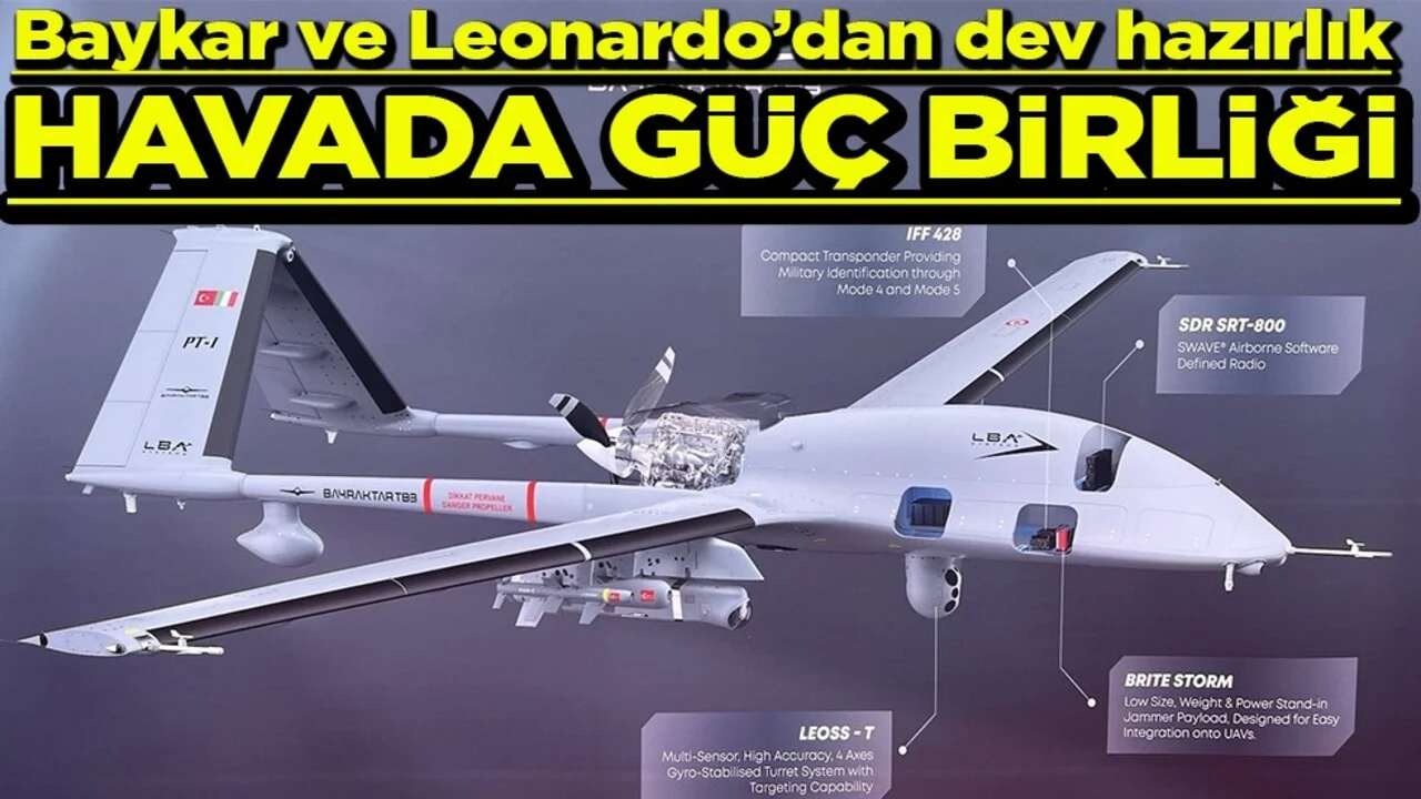 Baykar ve Leonardo’dan dev hazırlık Havada güç birliği