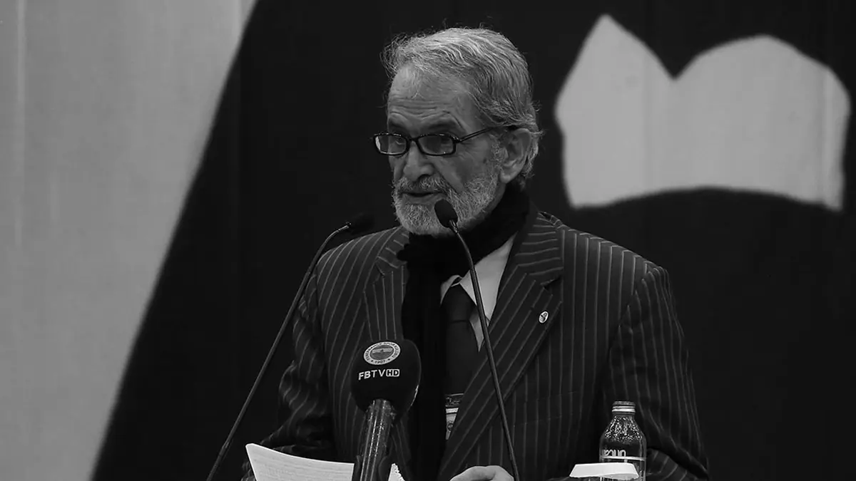 Derviş Köksal Özbek'e acı veda: Aziz Yıldırım göz yaşlarını tutamadı