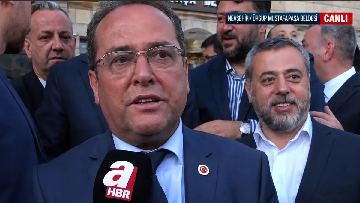 Özgür Özel'in miting yaptığı Mustafapaşa'da AK Parti'den ezici çoğunluk!