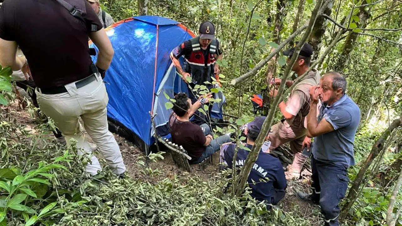 Kayıp şahıs 16 saatin ardından ormanda yaralı halde bulundu