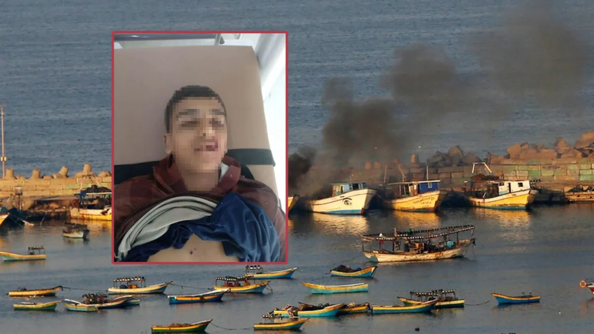 Denizde 'siyonist' vahşet! Soykırımcı İsrail Gazzeli balıkçılara saldırdı: 15 yaşındaki Muhammed Musa...