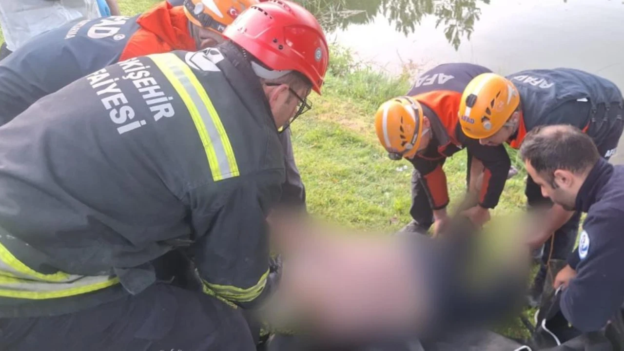 Kayıp olarak aranan kadın Porsuk Çayı'nda ölü bulundu