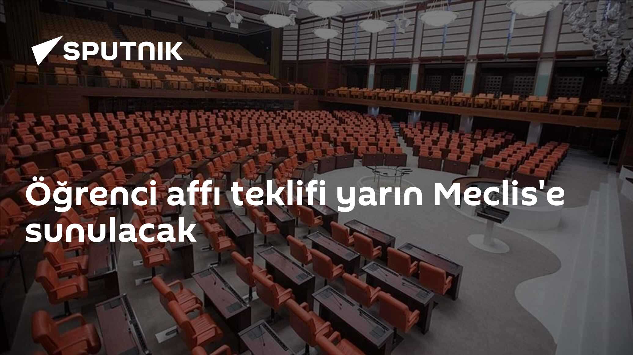 Öğrenci affı teklifi yarın Meclis'e sunulacak