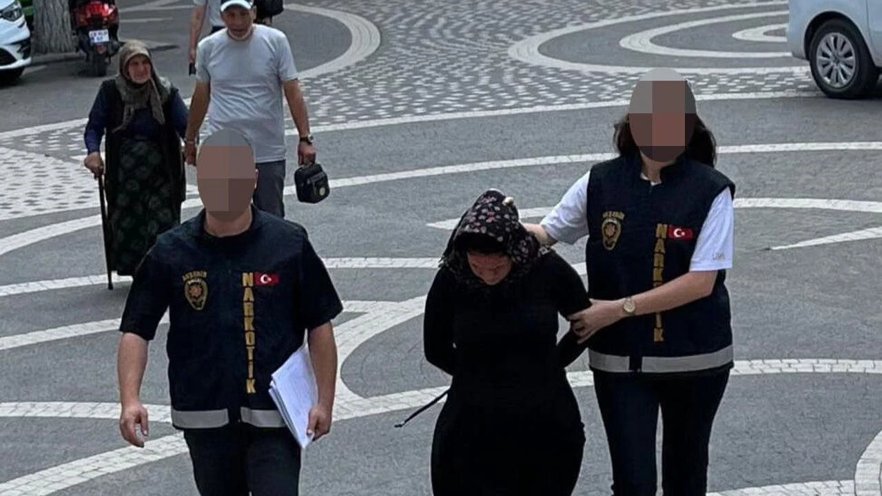 Cezaevine uyuşturucu sokmaya çalışan kadın tutuklandı