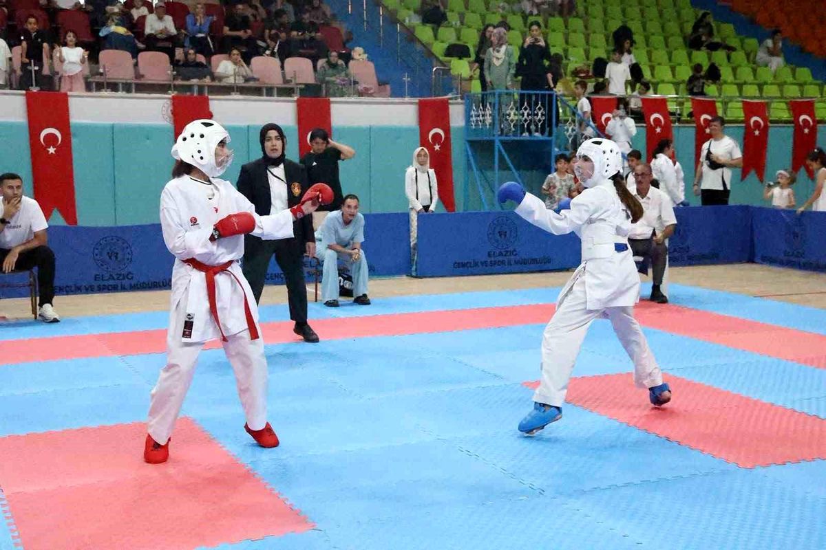 Elazığ'da Karate Grup Müsabakaları tamamlandı