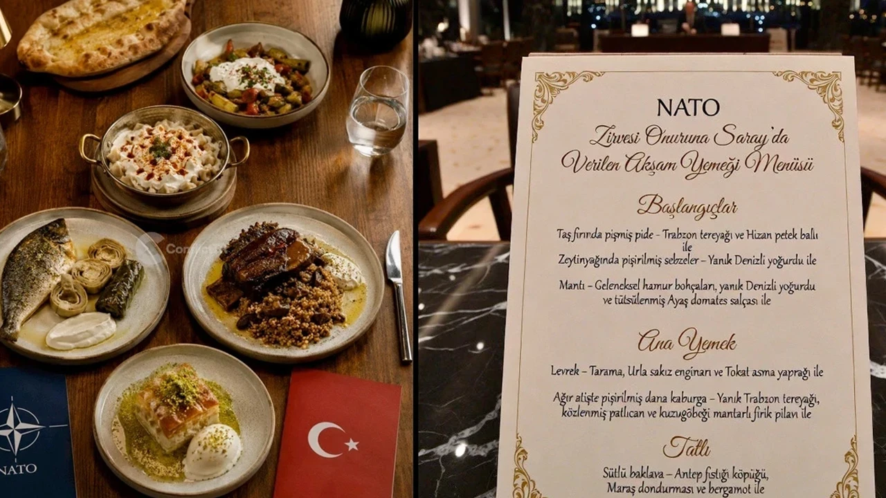 Merak edilen soru yanıt buldu! NATO Zirvesi yemeğinde içki ikram edildi mi?
