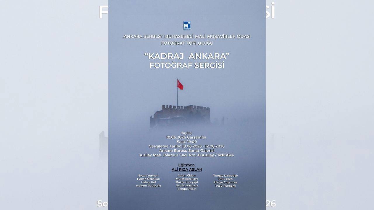Kadraj Ankara sergisi 10-12 Haziran’da