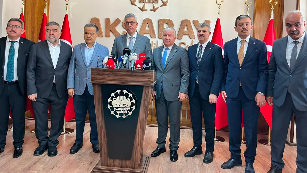 Sağlık Bakanı Prof. Dr. Kemal Memişoğlu Aksaray'da