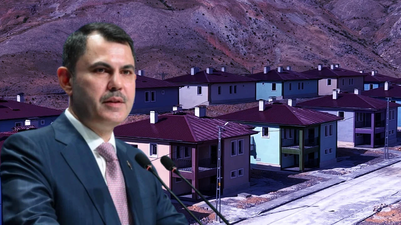 Bakan Kurum, Adıyaman'da inşa edilen köy evlerini paylaştı