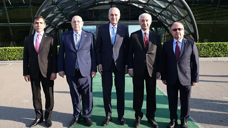 TBMM Başkanı Kurtulmuş, Azerbaycan'da