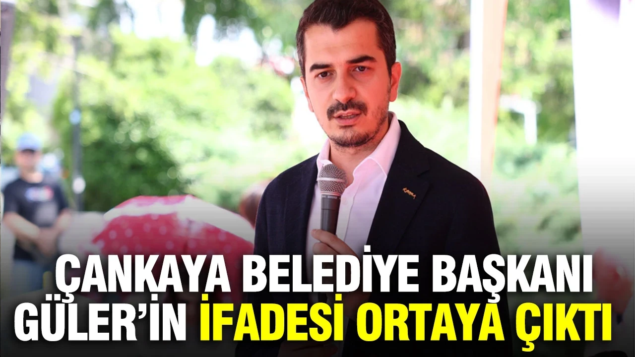 Çankaya Belediye Başkanı Güner'in ifadesi ortaya çıktı: Kripto hesabım yoktur