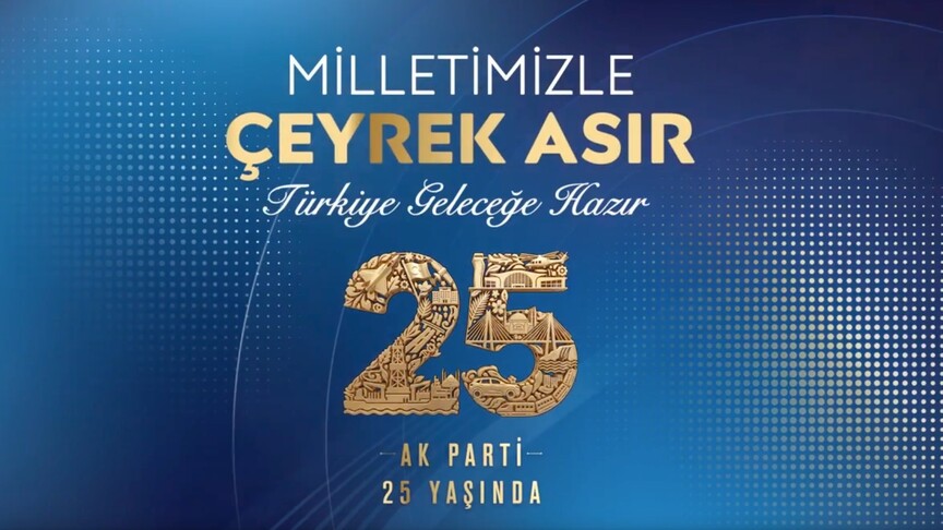 AK Parti'den 25. yıl logosu