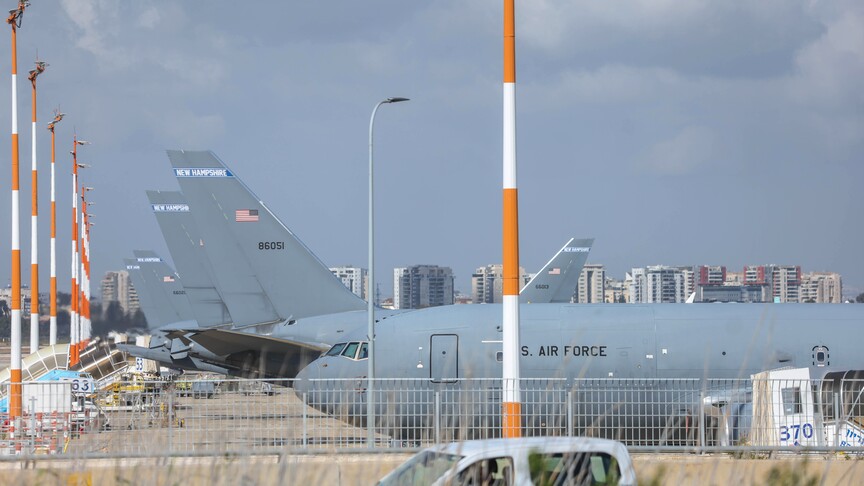 İsrail medyası: ABD, Ben Gurion Havalimanı'ndaki yakıt ikmal uçaklarını azaltmaya başladı