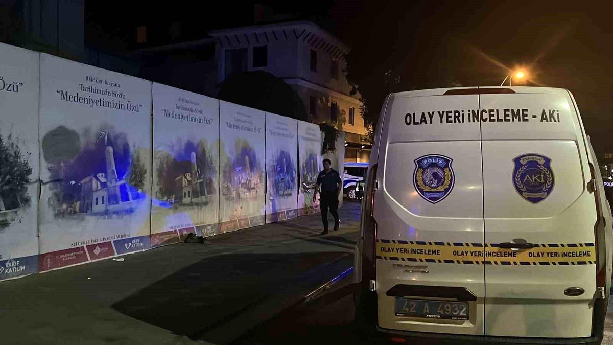 Konya'da kavga kanlı bitti: 1 yaralı