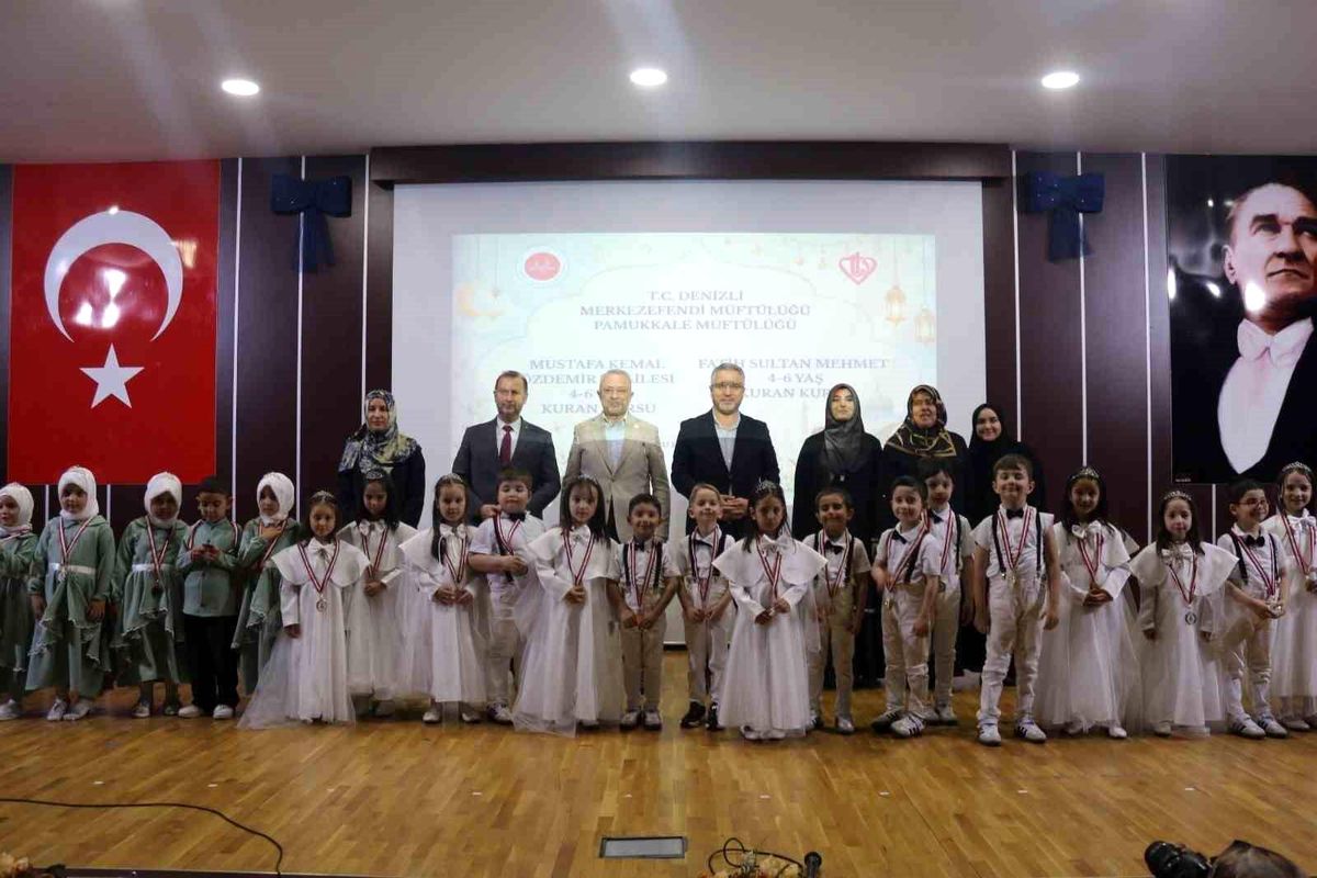 Kardeş Kur'an Kursları yılsonunu coşkuyla kutladı