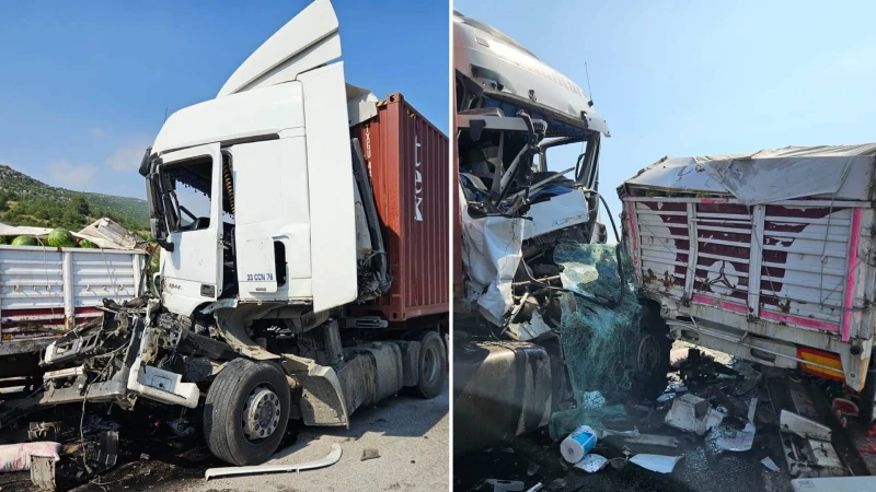 Adana'da tır kazası: 1 yaralı