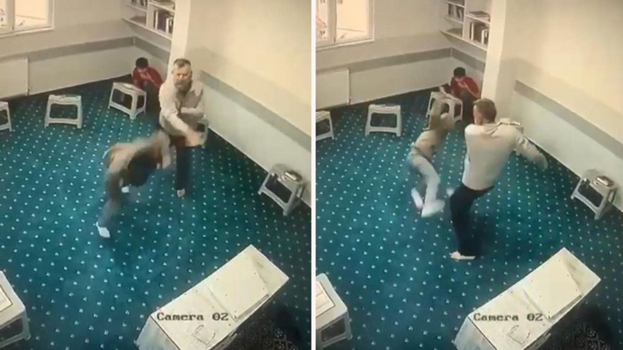 Özel yurtta öğrenciye tekme tokat şiddet kamerada! Görüntüler kan dondurdu!