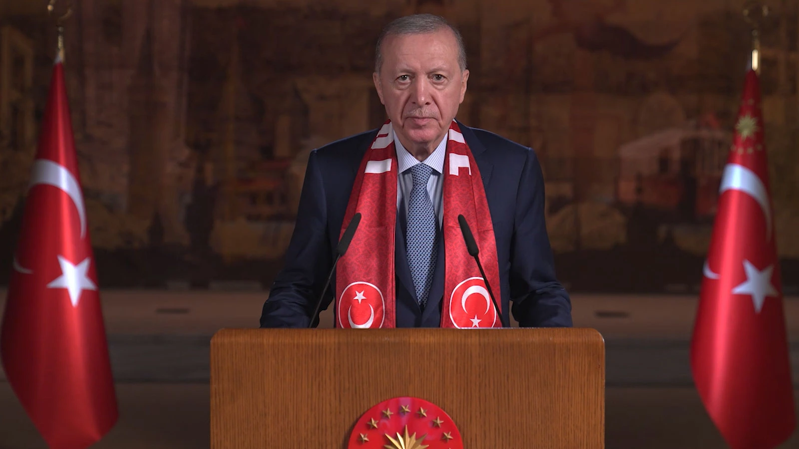 Cumhurbaşkanı Erdoğan'dan A Milli Takıma mesaj: Türkiye'nin her hanesinde kalpler sizinle atacak