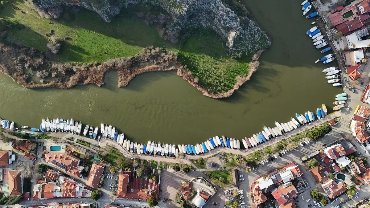 Muğla'nın saklı cenneti Dalyan... Dört mevsim ilgi görüyor