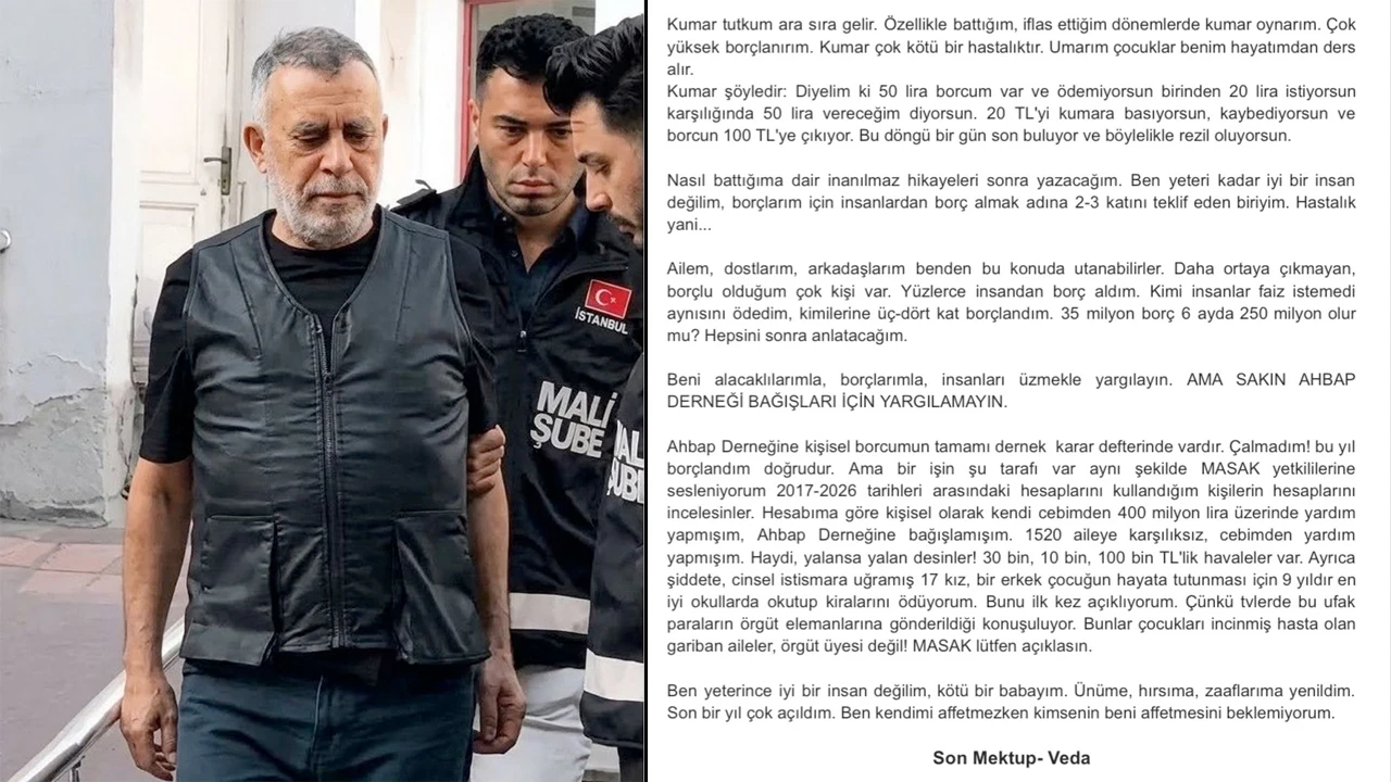Haluk Levent'ten veda! Kötü babayım kumar tutkunuyum hırsıma yenildim
