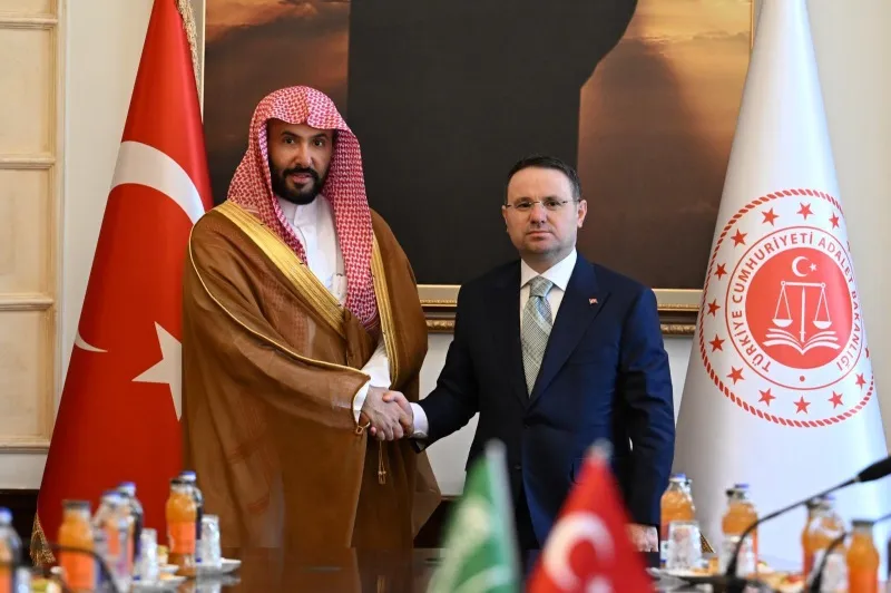 Adalet Bakanı Akın Gürlek, Suudi Arabistan Adalet Bakanı ile görüştü