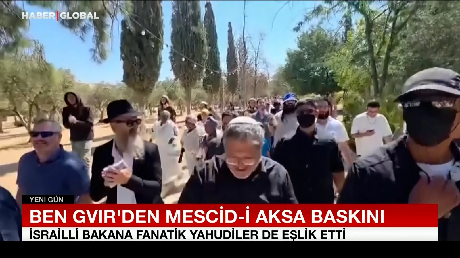 İsrailli bakandan Mescid-i Aksa baskını