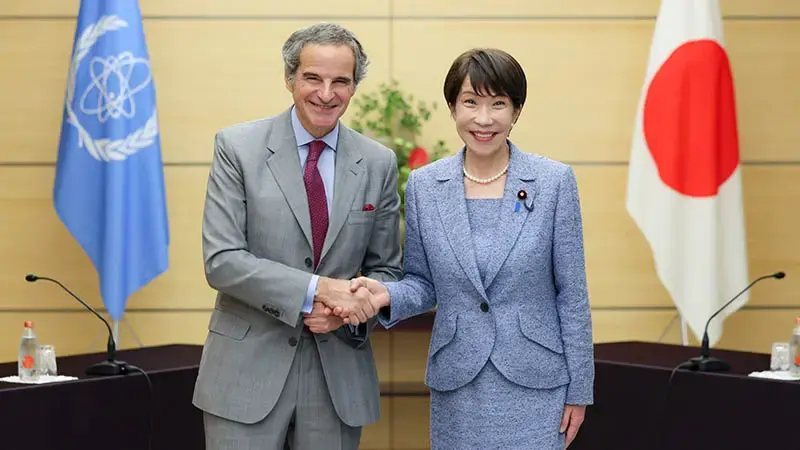 Japonya Başbakanı Takaichi, IAEA Başkanı Grossi ile görüştü