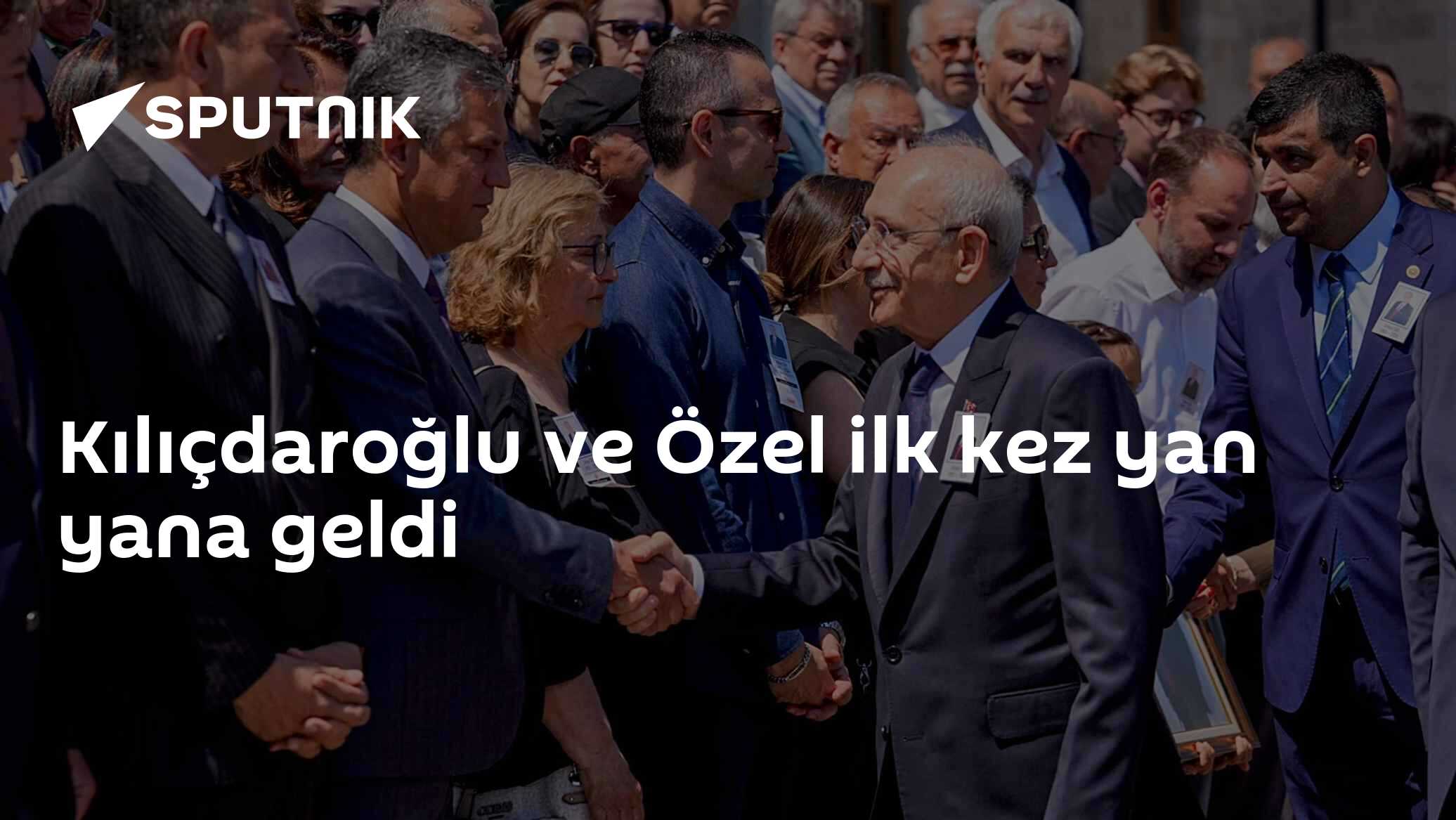 Kılıçdaroğlu ve Özel ilk kez yan yana geldi