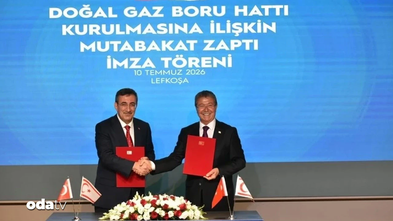 KKTC'ye doğalgaz müjdesi
